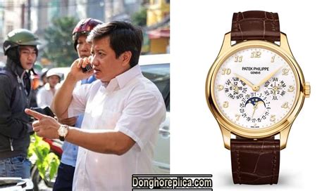 đoàn ngọc hải đeo đồng hồ patek philippe|Đồng hồ Patek Philippe của ông Đoàn Ngọc Hải  .